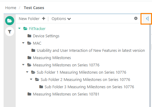 How to manage test case folders?